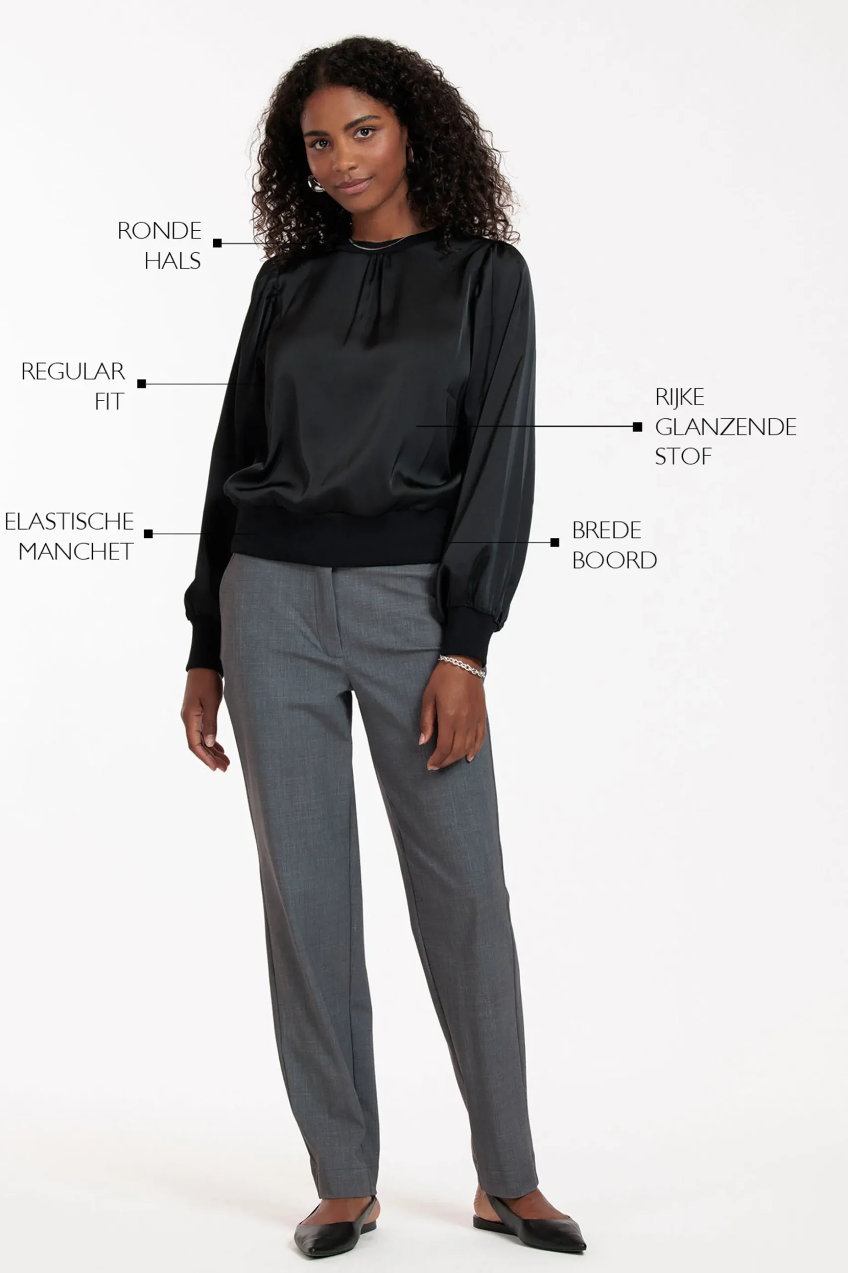 Pippa top - black