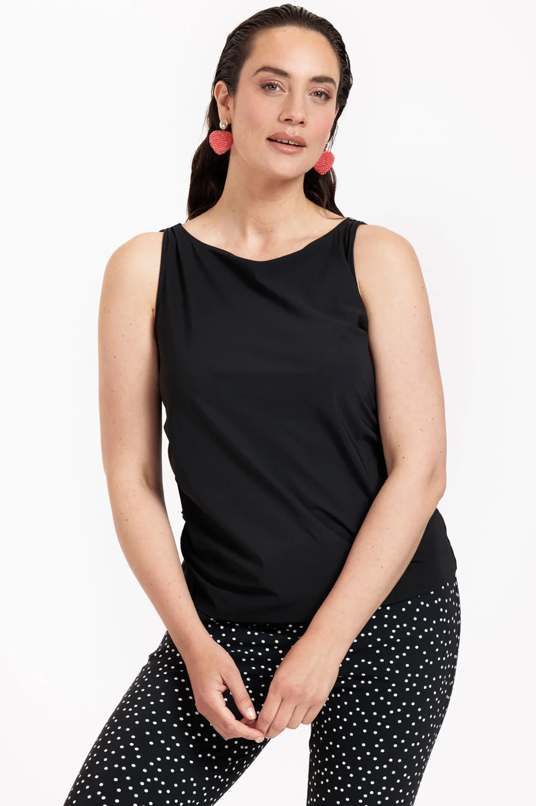 Pixie top - black