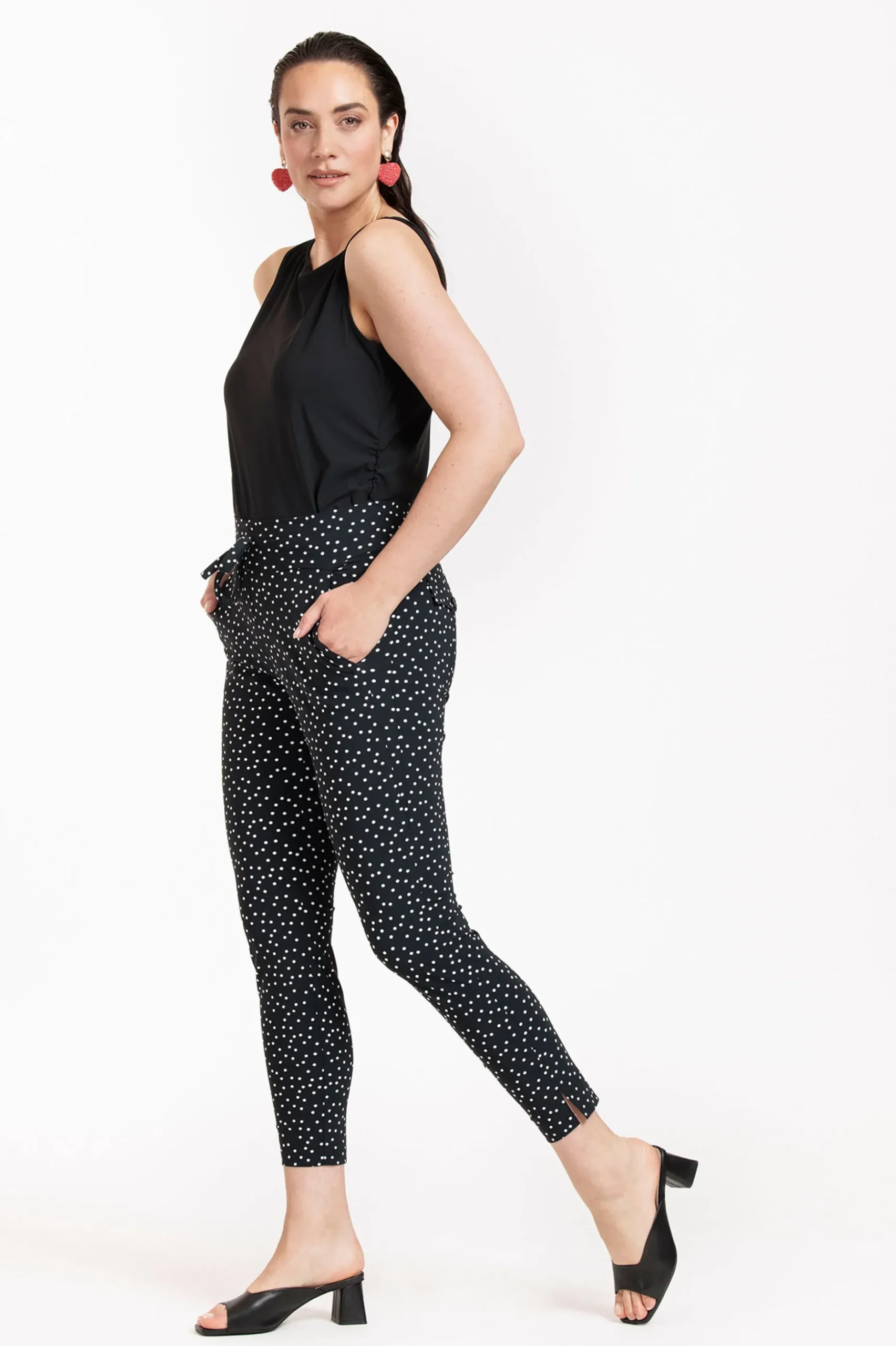 Pixie top - black