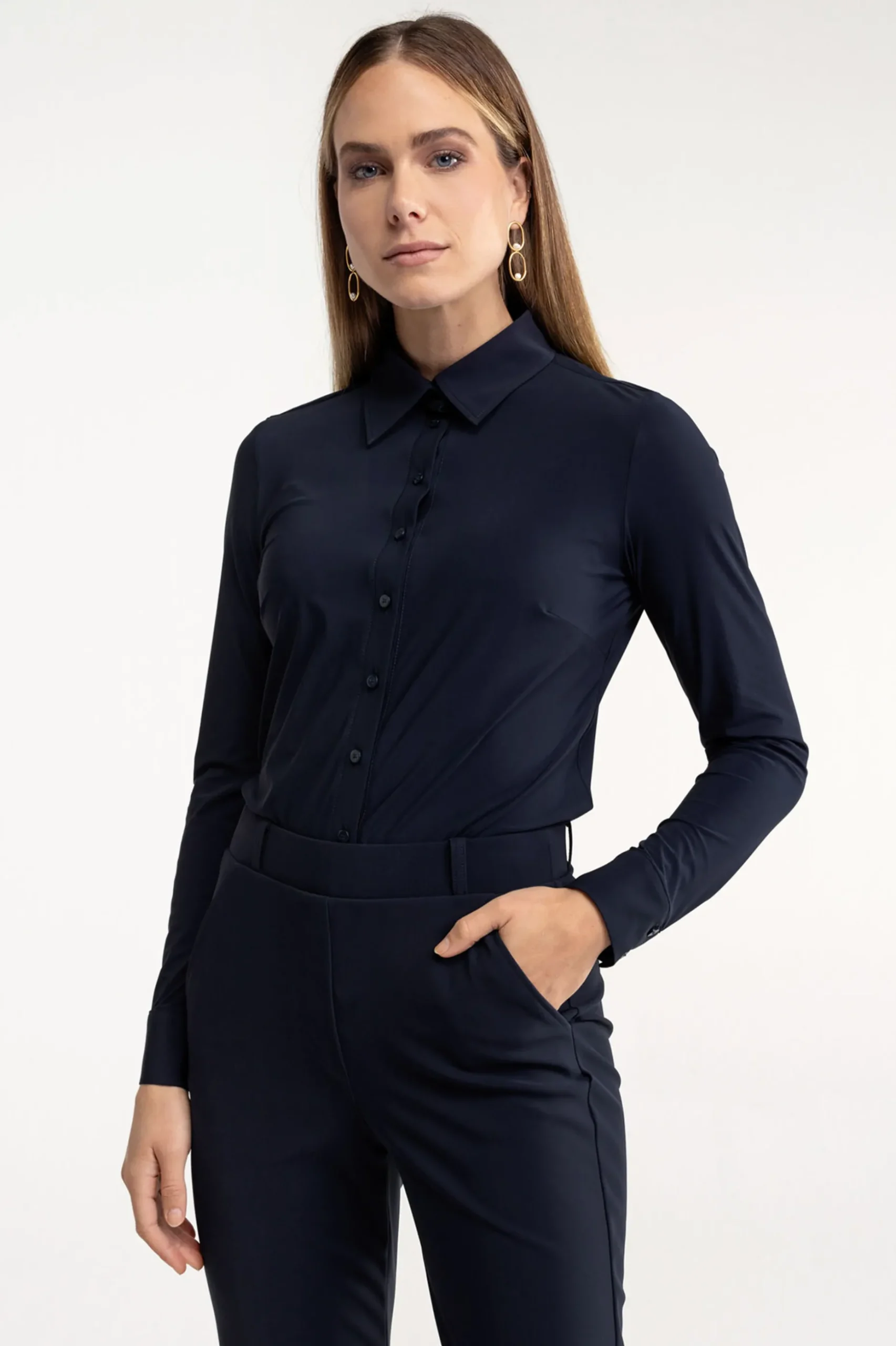 Poppy blouse - dark blue