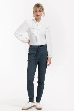 Poppy bow blouse - off white