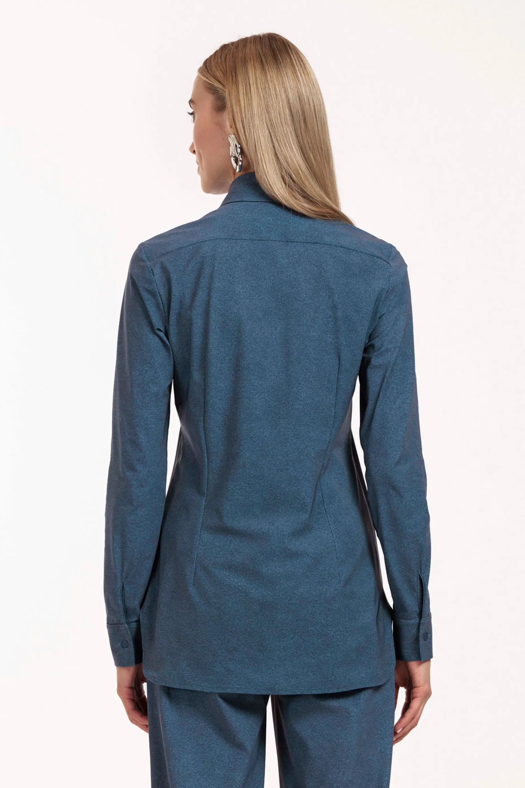 Poppy denim blouse - jeans