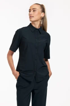 Poppy SSL shirt - dark blue