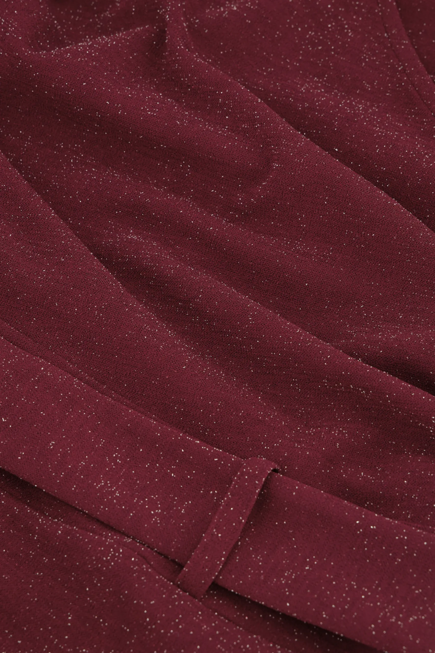 Primrose sparkle jumpsuit - merlot