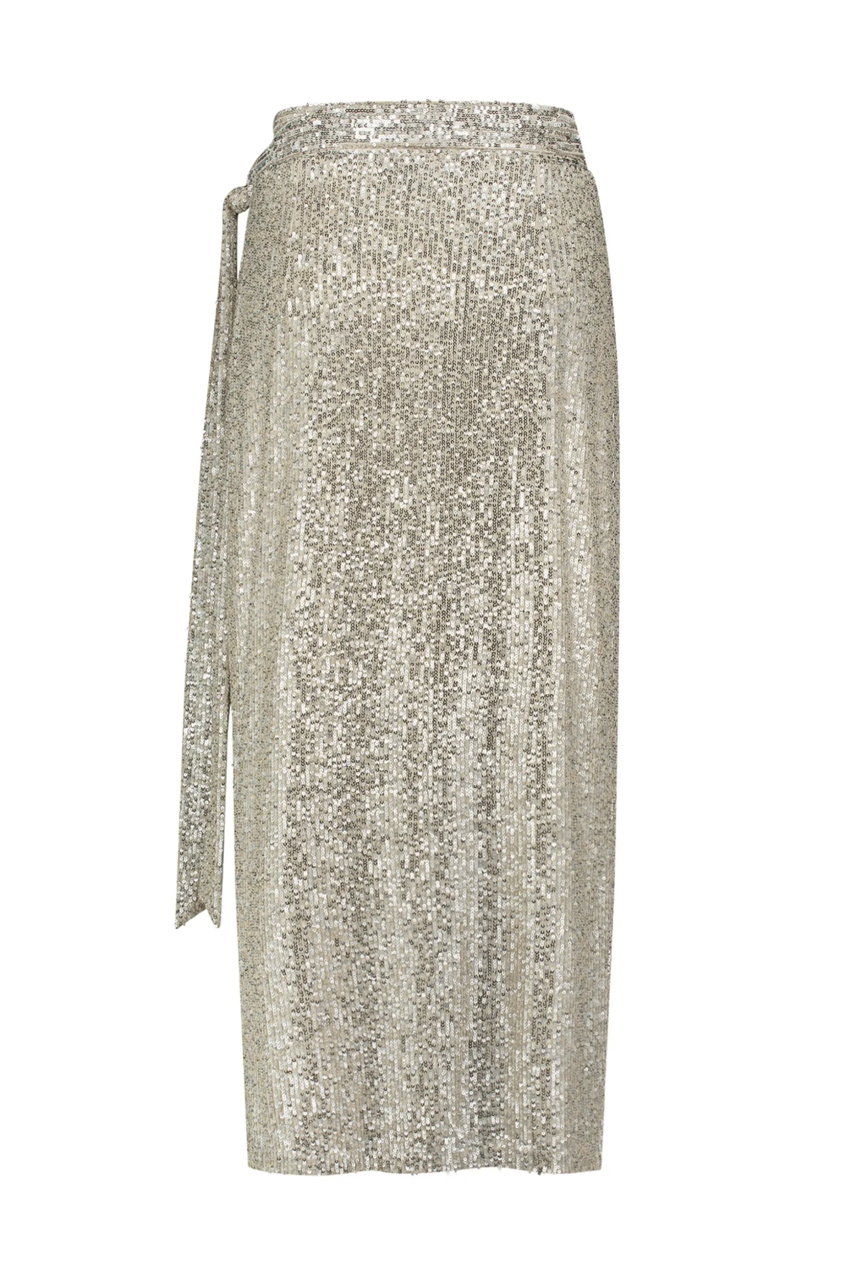 Queen sequins skirt - gold