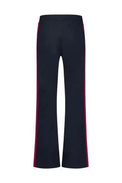 Remi bnd contrast trousers - dark blue