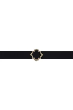 Reversible ornament belt - kit/dark blue