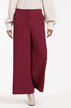 Sabine trousers - merlot