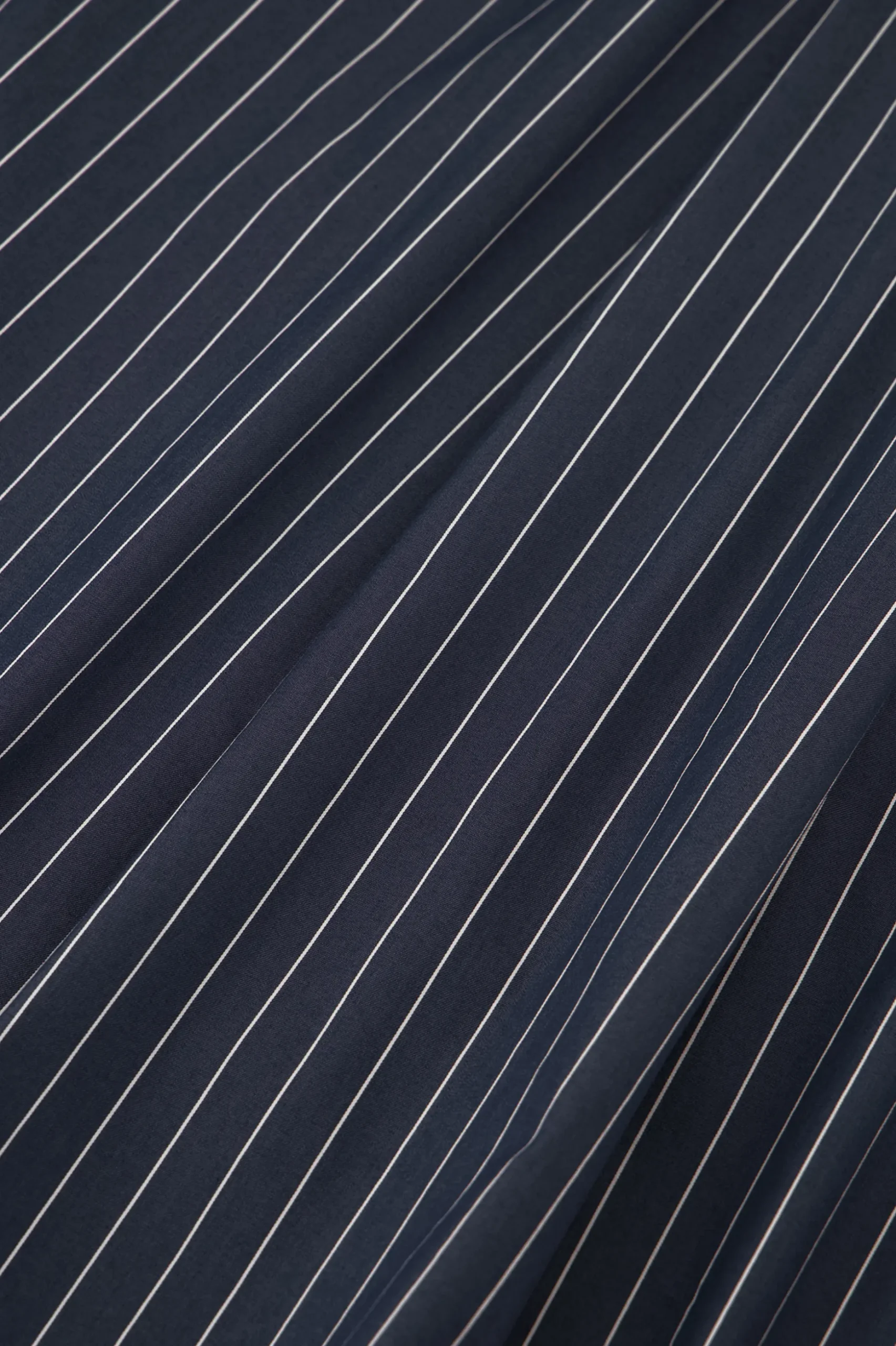 Sammie poplin stripe blouse - dark blue/off white