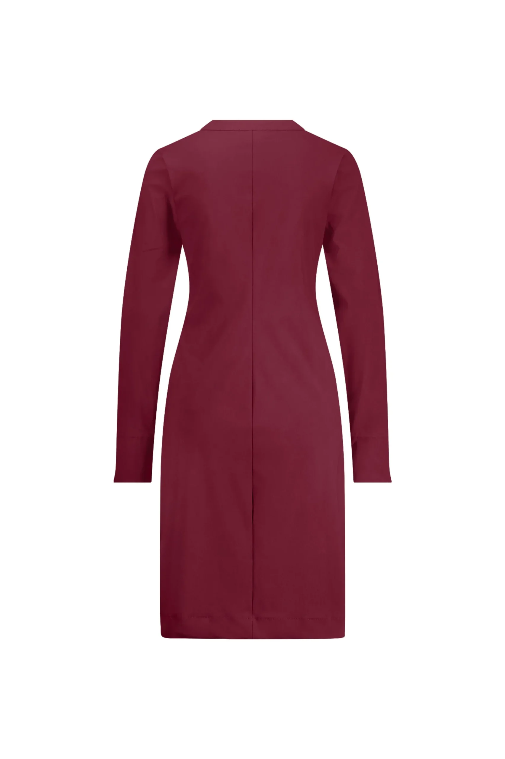 Simplicity long sleeve dress - merlot