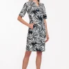Simplicity palm dress - kit/black