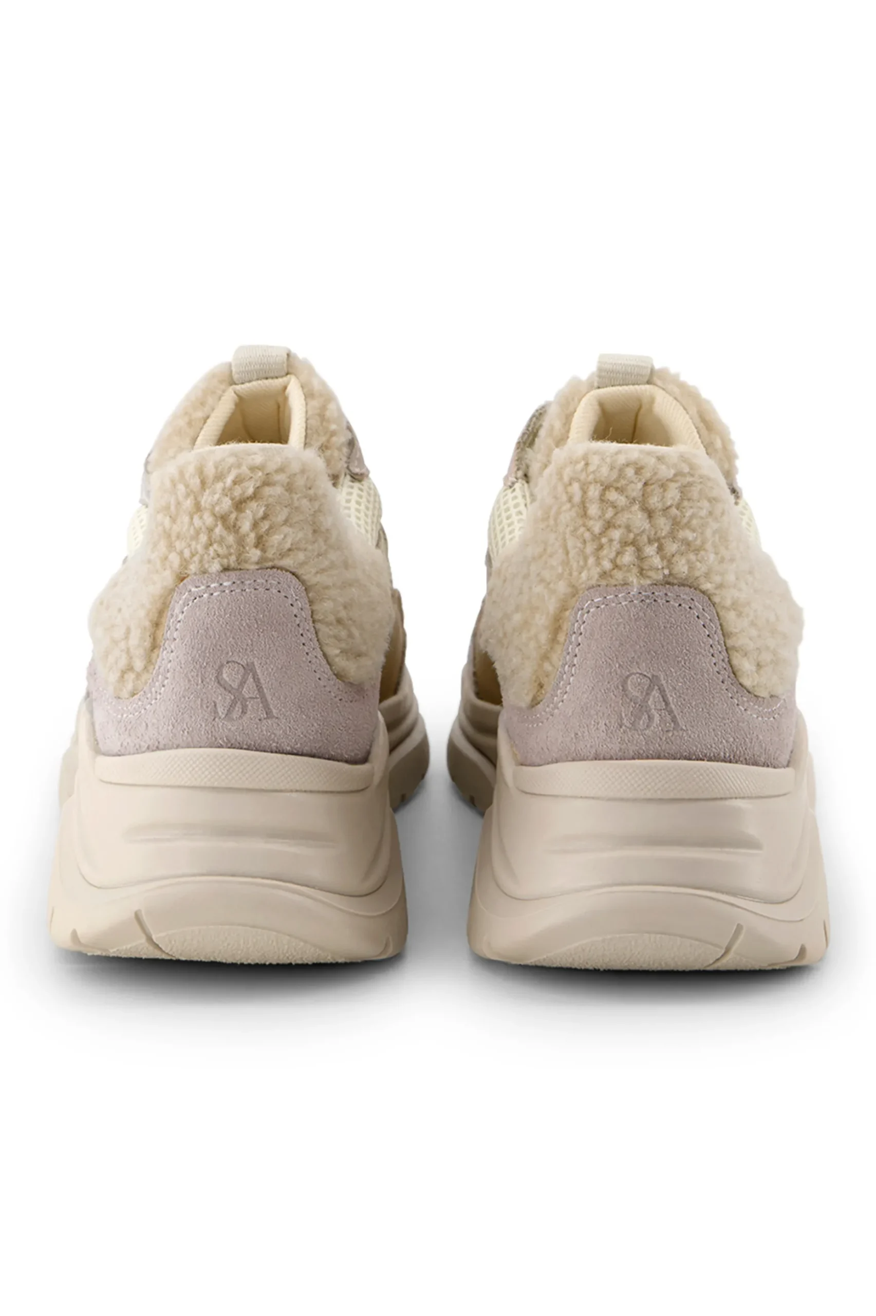Sneakers SA teddy essentials - cappuccino
