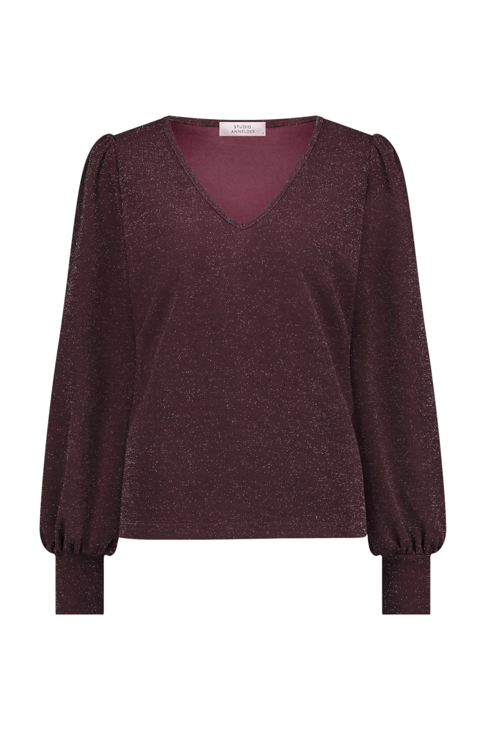 Sophie sparkle top - blackberry