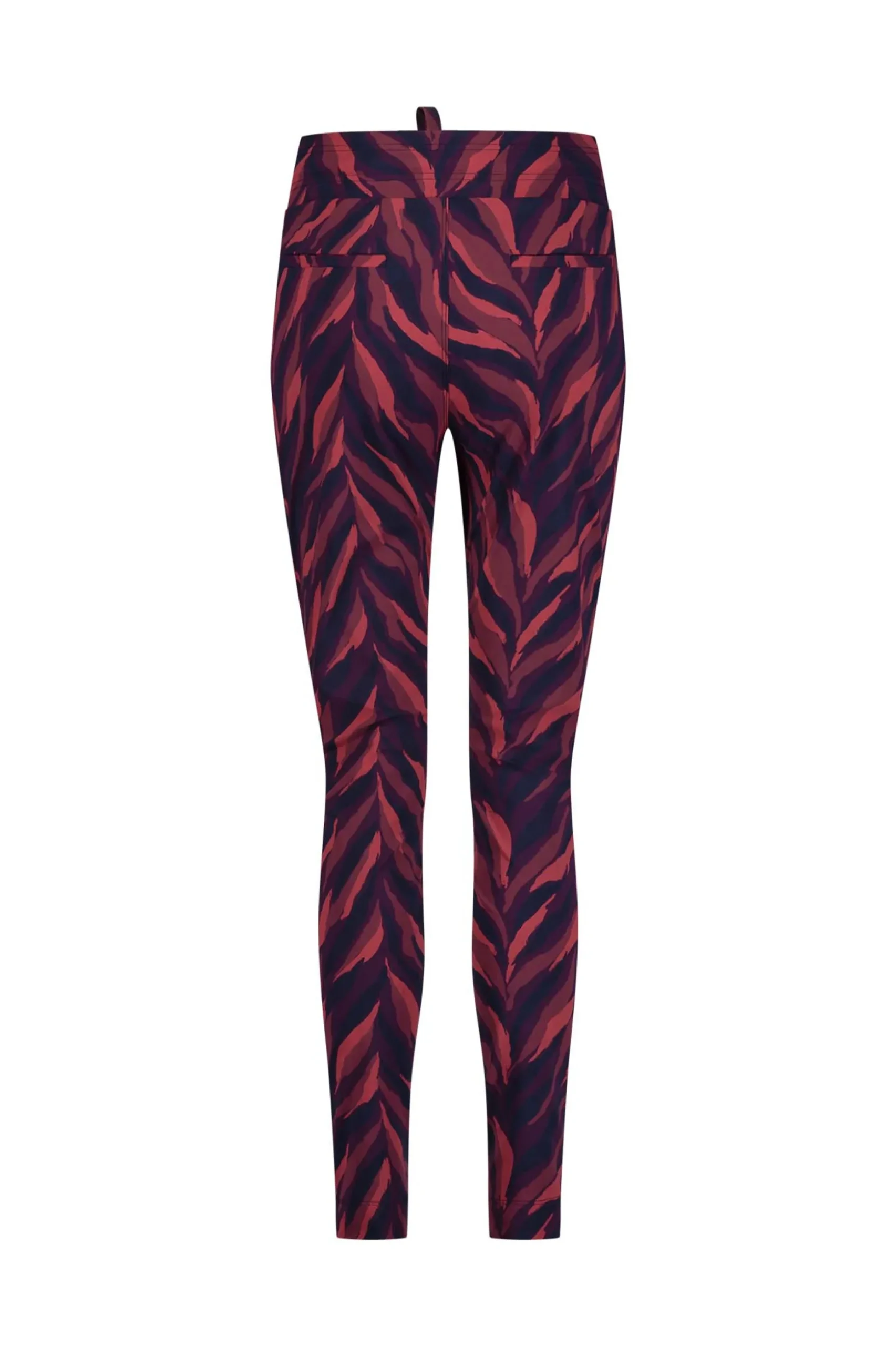 Stairdown leaves trousers - darkblue/merlot