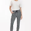 Stairdown squares trousers - dblue/kit