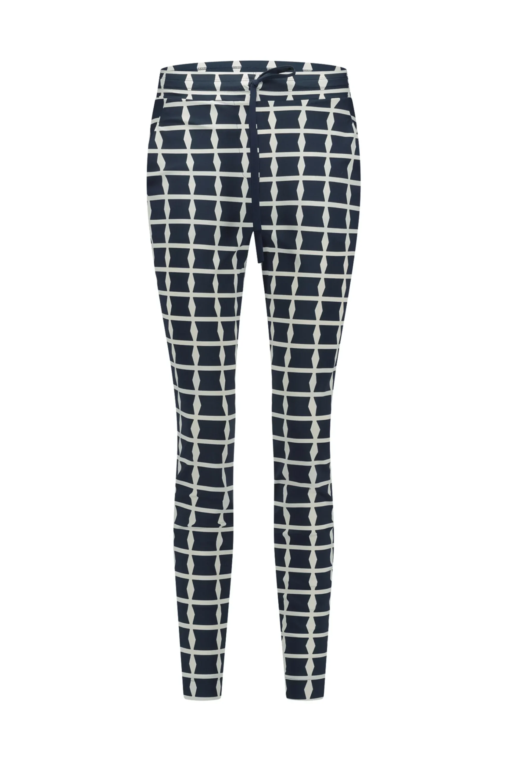 Stairdown squares trousers - dblue/kit
