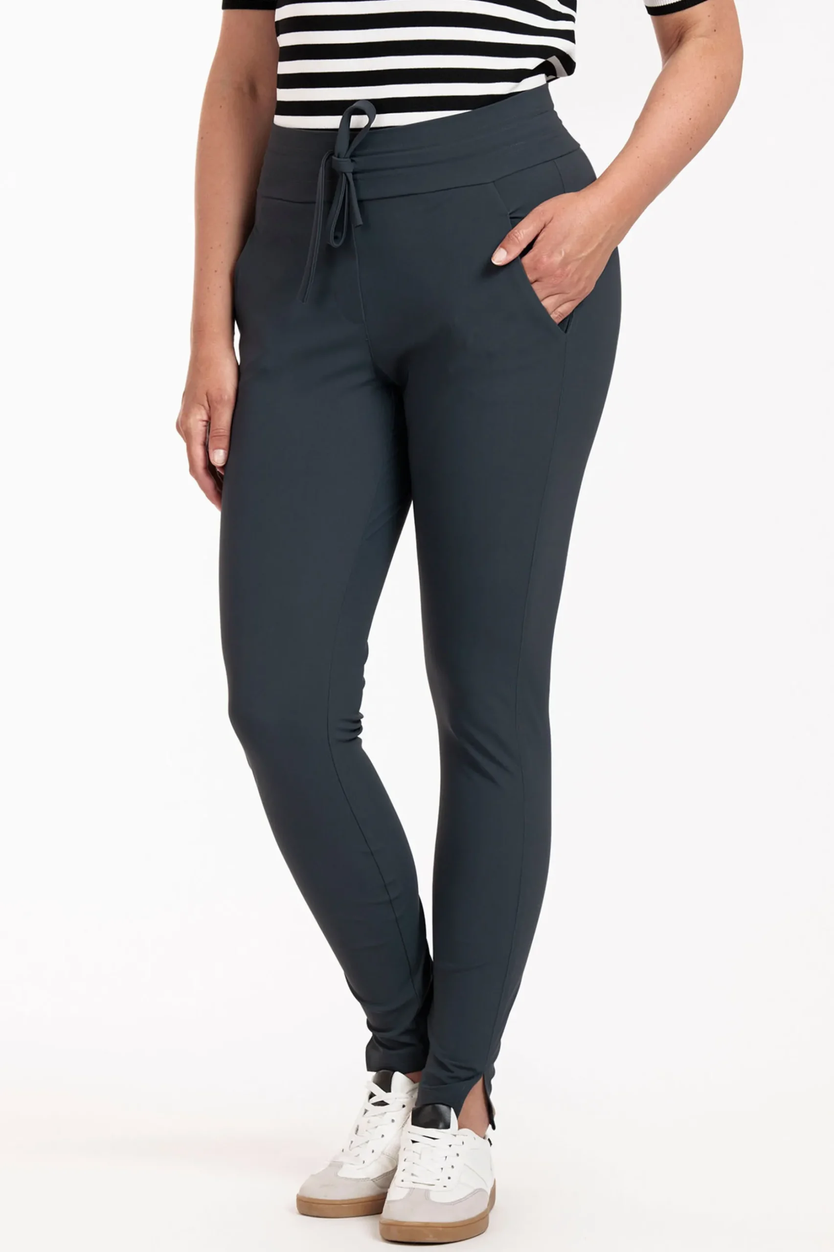 Stairdown trousers - antraciet