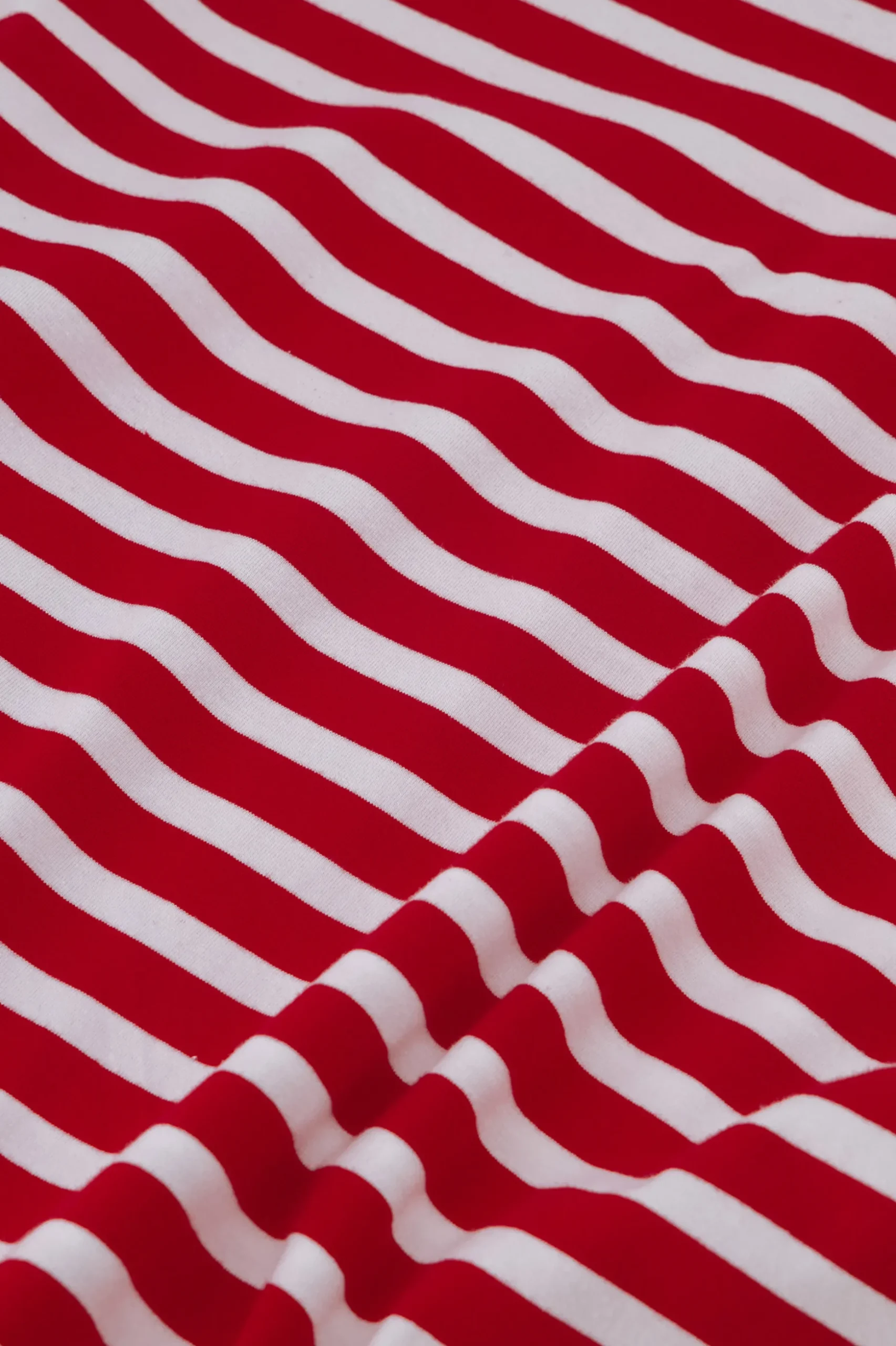 Steffie stripe tshirt - red/offwhite