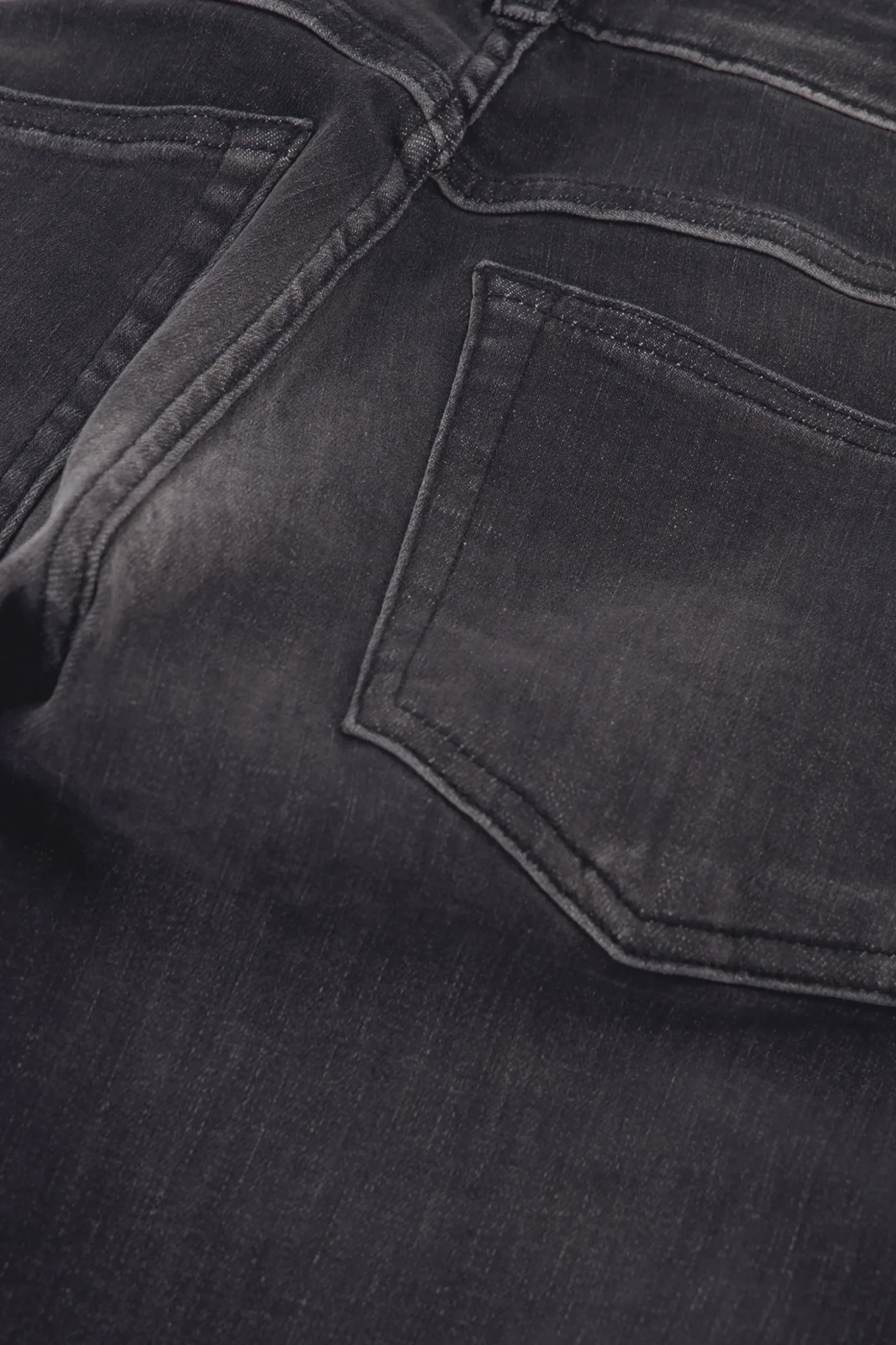 Suki denim trousers - black