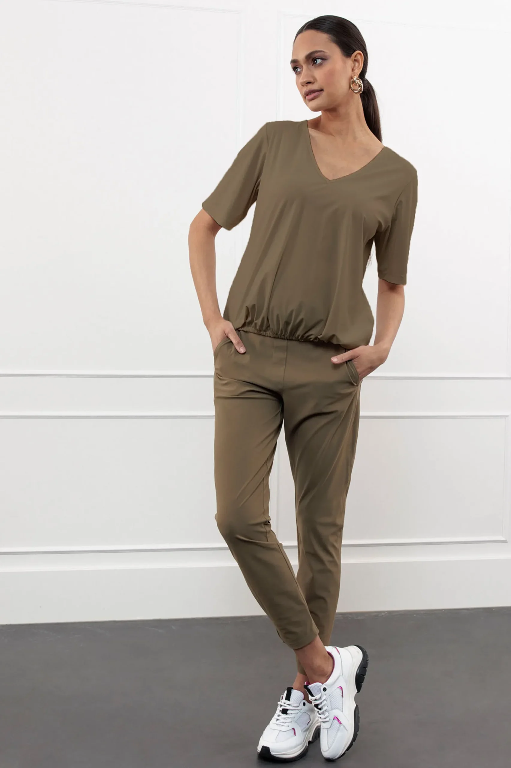 Summer Start up trousers - earth