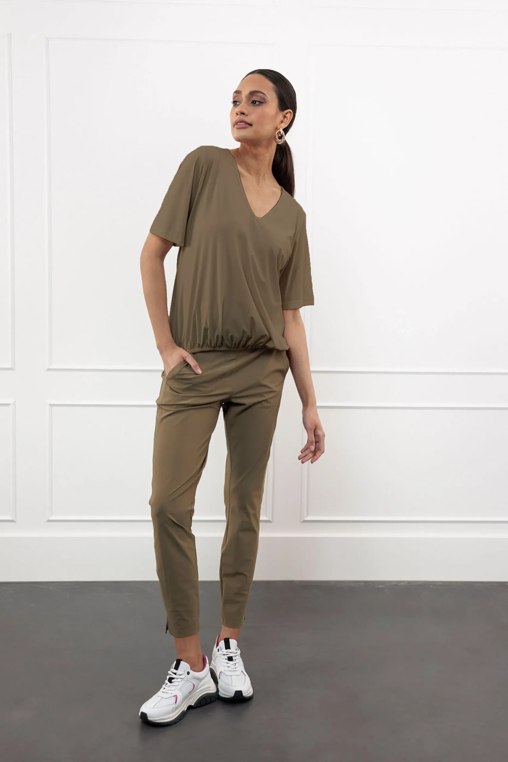 Summer Start up trousers - earth