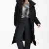Tracey puffer coat - black