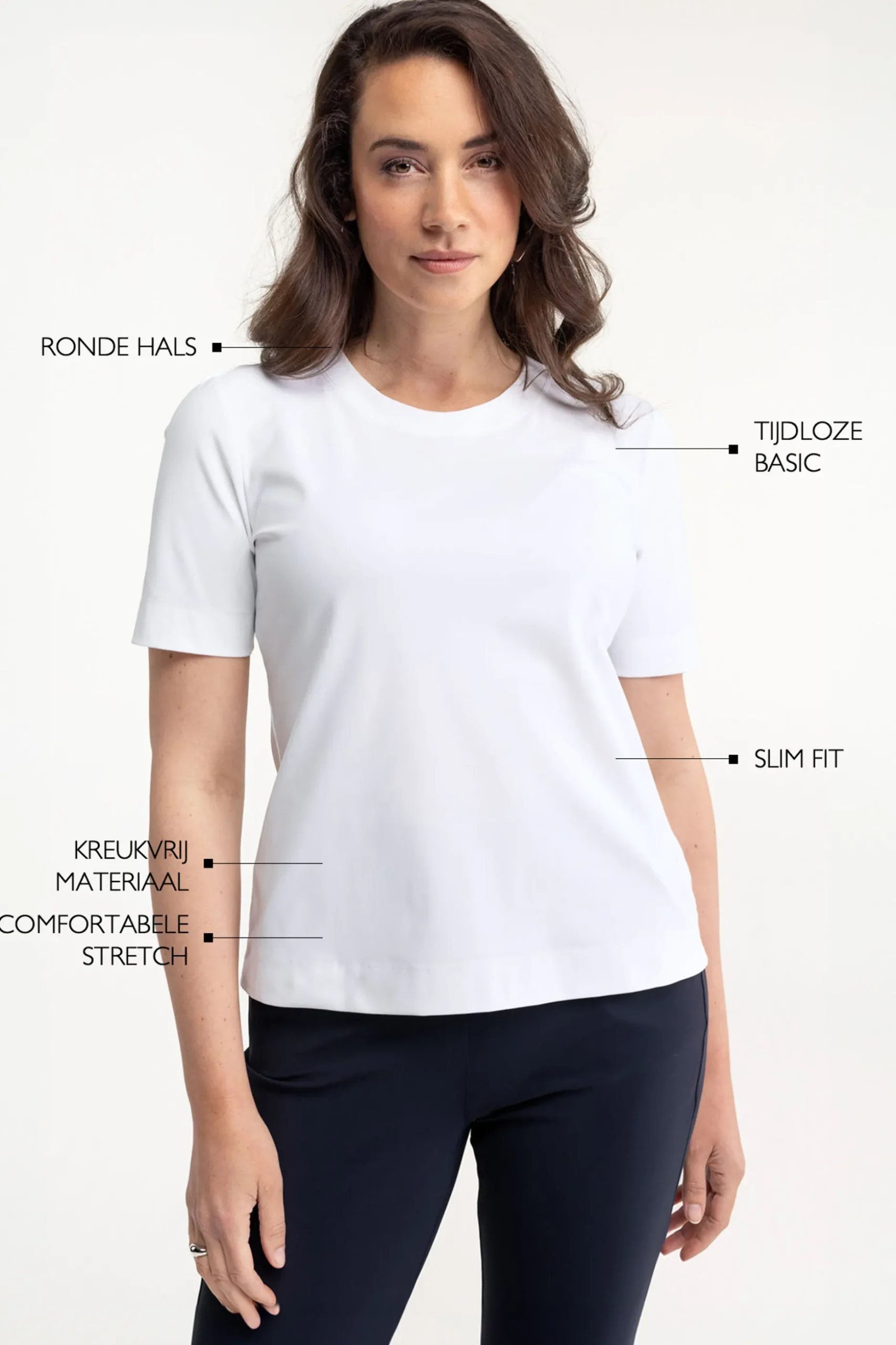 Travel Tee - white