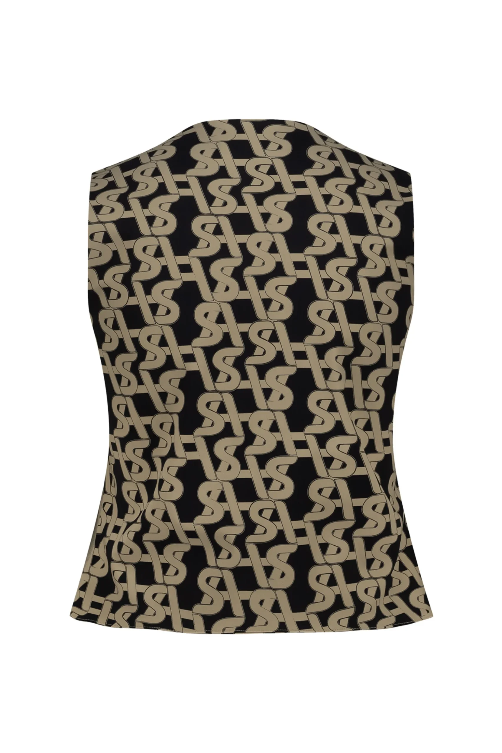 Trixi structure gilet - latte