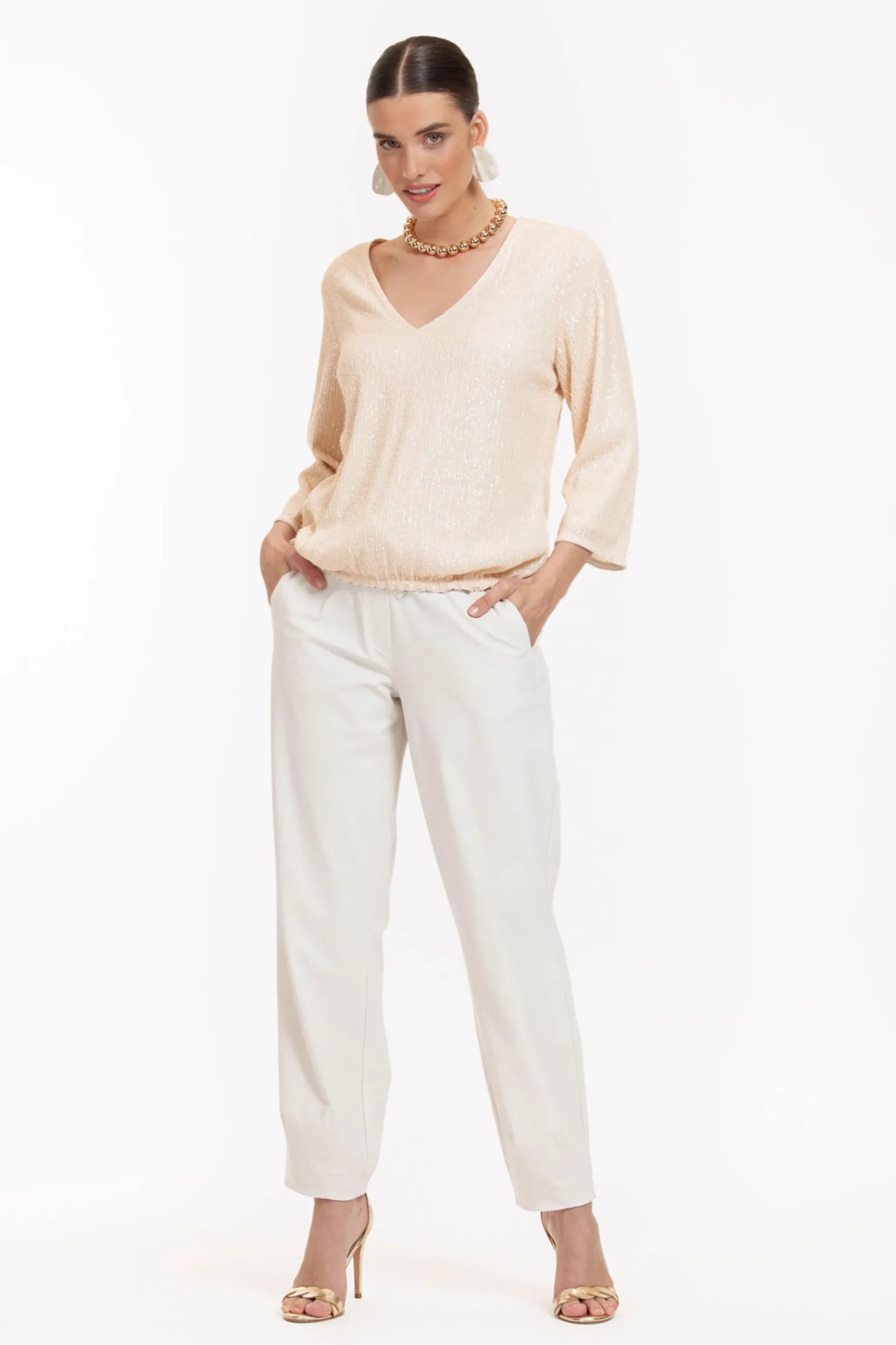 Victoria sequins top - kit