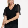 Vlinder mohair pullover - black